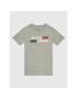 Jack&Jones Junior Тишърт Corp Logo 12152730 Сив Regular Fit - Pepit.bg