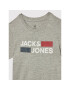 Jack&Jones Junior Тишърт Corp Logo 12152730 Сив Regular Fit - Pepit.bg