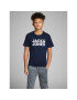 Jack&Jones Junior Тишърт Corp Logo 12152730 Тъмносин Regular Fit - Pepit.bg