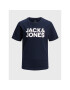 Jack&Jones Junior Тишърт Corp Logo 12152730 Тъмносин Regular Fit - Pepit.bg