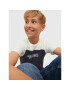 Jack&Jones Junior Тишърт Dan 12212182 Тъмносин Regular Fit - Pepit.bg