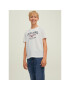 Jack&Jones Junior Тишърт Logo 12213081 Бял Regular Fit - Pepit.bg