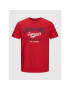 Jack&Jones Junior Тишърт Logo 12213081 Червен Regular Fit - Pepit.bg