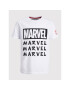 Jack&Jones Junior Тишърт MARVEL 12217797 Бял Regular Fit - Pepit.bg