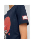 Jack&Jones Junior Тишърт MARVEL Crew 12217797 Тъмносин Regular Fit - Pepit.bg