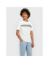 Jack&Jones Junior Тишърт Ron 12213273 Бял Regular Fit - Pepit.bg