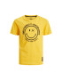 Jack&Jones Junior Тишърт SMILEY WORLD 12223445 Жълт Regular Fit - Pepit.bg