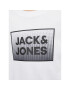 Jack&Jones Junior Тишърт Steel 12249633 Бял Standard Fit - Pepit.bg