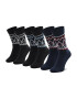 Jack&Jones Комплект 3 чифта дълги чорапи мъжки Jacwenn Sock Giftbox 12197568 r.OS Цветен - Pepit.bg