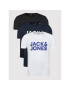 Jack&Jones Комплект 3 тишърти Corp Logo 12191762 Цветен Regular Fit - Pepit.bg