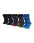 Jack&Jones Комплект 5 чифта дълги чорапи мъжки Jacneon Tropical Sock 5-Pack 12205282 Тъмносин - Pepit.bg