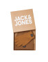 Jack&Jones Комплект шапка и ръкавици 12168383 Кафяв - Pepit.bg