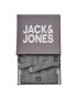 Jack&Jones Комплект шапка и ръкавици 12168383 Сив - Pepit.bg