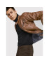 Jack&Jones Кожено яке Joel 12191012 Кафяв Regular Fit - Pepit.bg