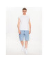 Jack&Jones Мъжки топ Brink 12210055 Бял Loose Fit - Pepit.bg