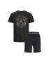 Jack&Jones Пижама James 12240181 Черен Standard Fit - Pepit.bg