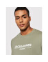 Jack&Jones Тишърт Branding 12205731 Зелен Regular Fit - Pepit.bg