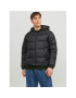 Jack&Jones Пухено яке 12235859 Черен Regular Fit - Pepit.bg