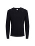 Jack&Jones Пуловер 12137194 Черен Regular Fit - Pepit.bg