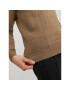 Jack&Jones Пуловер 12208364 Кафяв Regular Fit - Pepit.bg