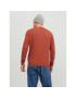 Jack&Jones Пуловер 12208364 Оранжев Regular Fit - Pepit.bg