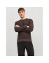 Jack&Jones Пуловер 12212816 Кафяв Regular Fit - Pepit.bg