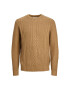 Jack&Jones Пуловер 12236314 Бежов Regular Fit - Pepit.bg