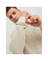 Jack&Jones Пуловер 12236314 Екрю Regular Fit - Pepit.bg
