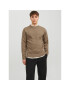 Jack&Jones Пуловер 12236774 Кафяв Regular Fit - Pepit.bg