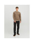 Jack&Jones Пуловер 12236774 Кафяв Regular Fit - Pepit.bg