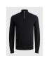 Jack&Jones Пуловер Emil 12189339 Черен Regular Fit - Pepit.bg