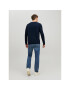 Jack&Jones Пуловер Emil 12208364 Тъмносин Regular Fit - Pepit.bg