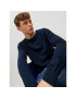 Jack&Jones Пуловер Emil 12208364 Тъмносин Regular Fit - Pepit.bg