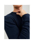 Jack&Jones Пуловер Emil 12208364 Тъмносин Regular Fit - Pepit.bg