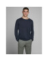 Jack&Jones Пуловер Leo 12174001 Тъмносин Regular Fit - Pepit.bg