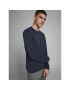 Jack&Jones Пуловер Leo 12174001 Тъмносин Regular Fit - Pepit.bg