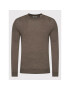 Jack&Jones Пуловер Mark 12175288 Кафяв Regular Fit - Pepit.bg