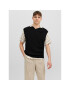 Jack&Jones Пуловер Rib 12241167 Черен Regular Fit - Pepit.bg