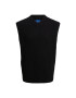 Jack&Jones Пуловер Rib 12241167 Черен Regular Fit - Pepit.bg