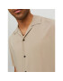 Jack&Jones Риза Jeff 12220416 Бежов Relaxed Fit - Pepit.bg