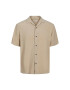 Jack&Jones Риза Jeff 12220416 Бежов Relaxed Fit - Pepit.bg