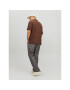 Jack&Jones Риза Noah 12228007 Кафяв Relaxed Fit - Pepit.bg