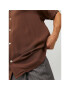 Jack&Jones Риза Noah 12228007 Кафяв Relaxed Fit - Pepit.bg