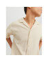 Jack&Jones Риза Caleb 12235475 Бежов Relaxed Fit - Pepit.bg