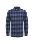 Jack&Jones Риза 12236873 Син Slim Fit - Pepit.bg
