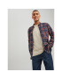 Jack&Jones Риза Classic Check 12209098 Тъмносин Regular Fit - Pepit.bg