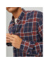 Jack&Jones Риза Classic Check 12209098 Тъмносин Regular Fit - Pepit.bg