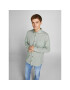 Jack&Jones Риза Classic Spring 12199505 Зелен Slim Fit - Pepit.bg