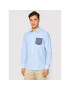 Jack&Jones Риза Colin Patch Ls Plain 12182762 Син Slim Fit - Pepit.bg