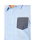 Jack&Jones Риза Colin Patch Ls Plain 12182762 Син Slim Fit - Pepit.bg